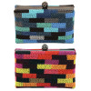 Color Block Box Clutch
