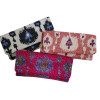 Foldover Clutch Ikat Print