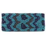 Abstract Animal Print Clutch