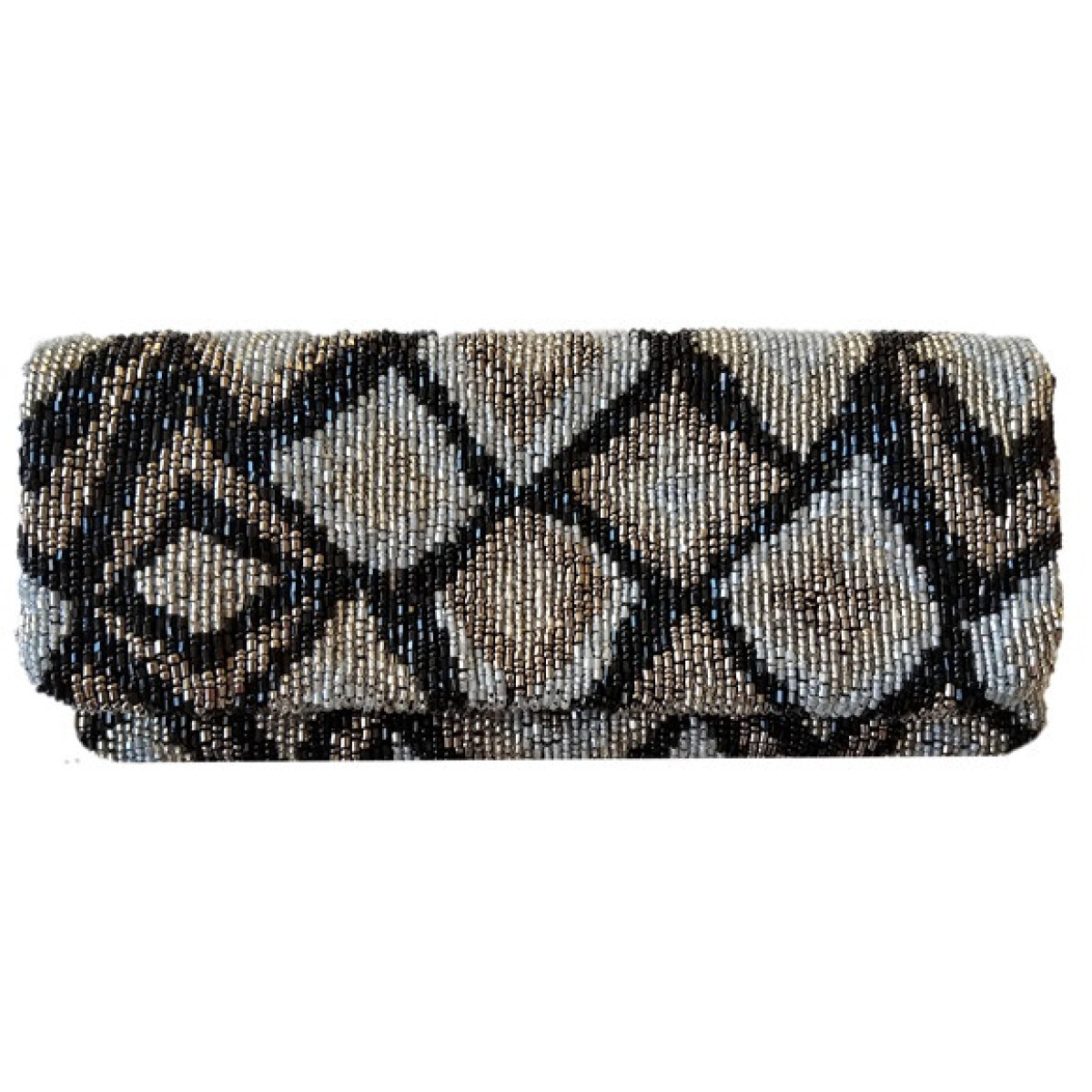 Abstract Diamond Clutch