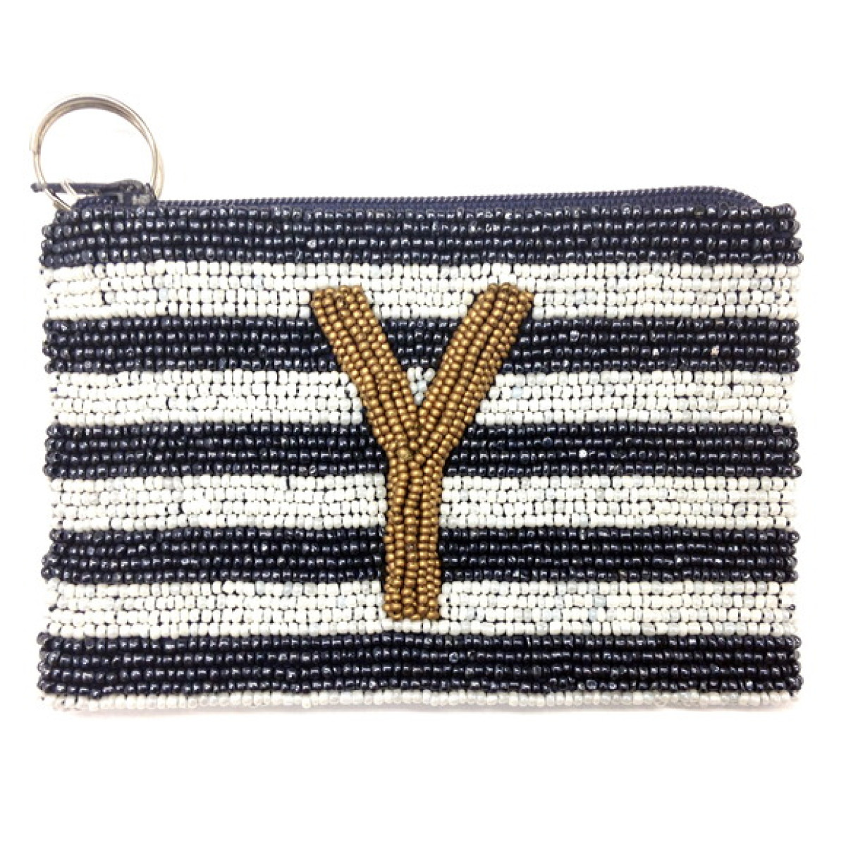 Alphabet Stripes Coin Purse