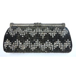 Antique Frame Crystal Clutch