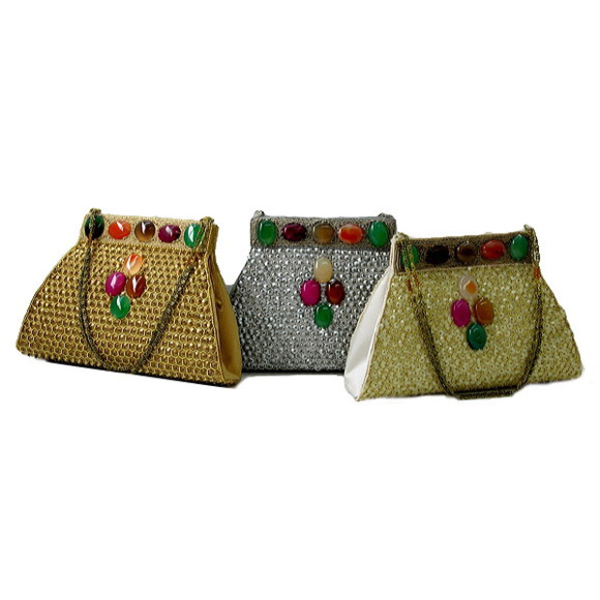 Bag with Embellished Stones