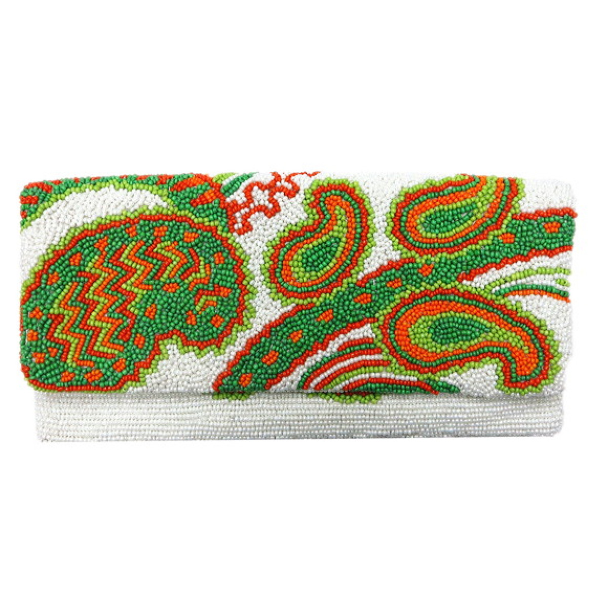 Beaded Clutch Paisleys
