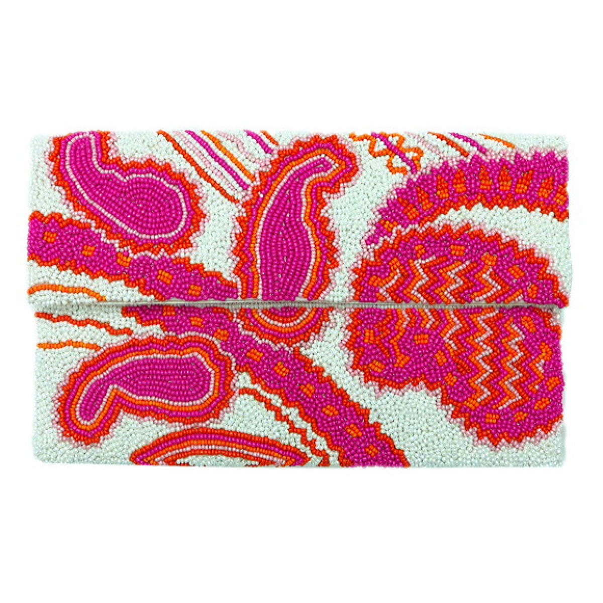 Beaded Clutch Paisleys