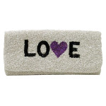 Beaded Fold Over Clutch