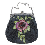 Beaded Silk Bag