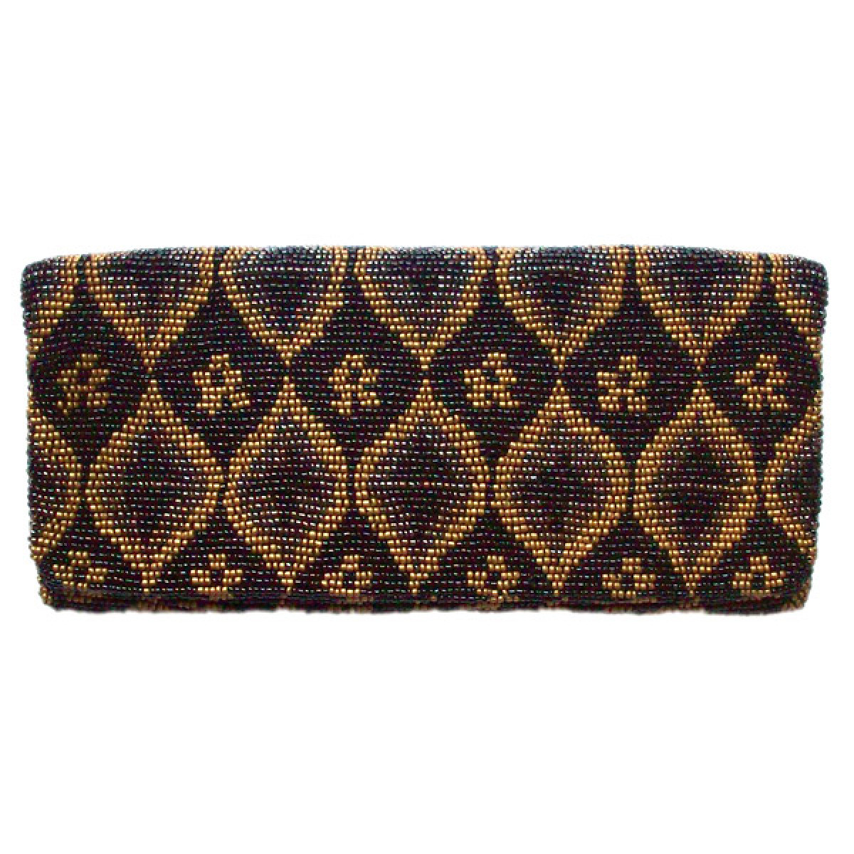 Beaded Silk Clutch