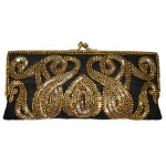 Beaded Silk Clutch