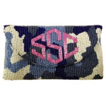 Camouflage Monogram  Clutch