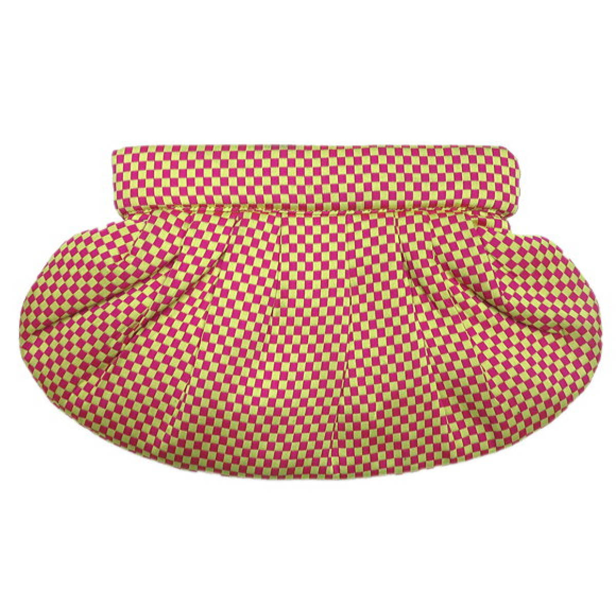Clutch Bag Checkered Pattern