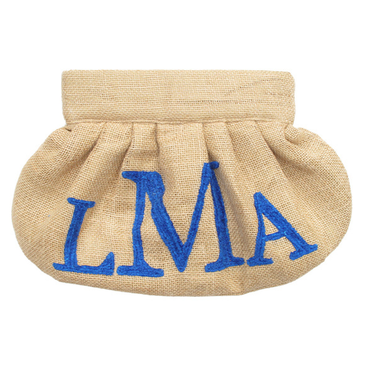 Clutch Gather with Monogram