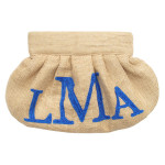 Clutch Gather with Monogram