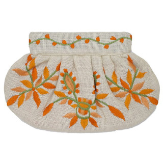 Clutch Jute Emberoidered Flowers Clutch Jute Emberoidered Flowers