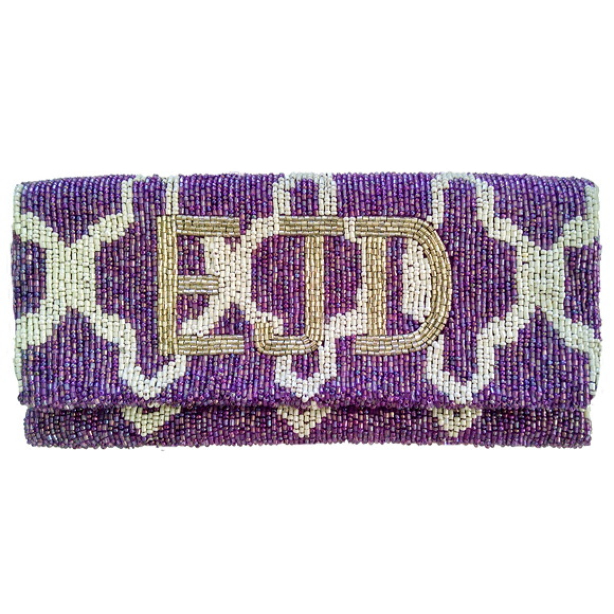 Clutch Mosaic Monogram