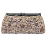 Clutch with Pearl Embelishment