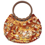 Clutch with Seqin & Seashell