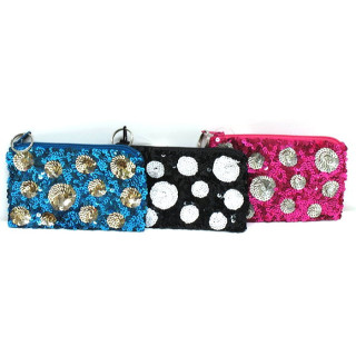 Coin Purse Sequin Polka Dots Coin Purse Sequin Polka Dots