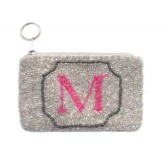 Coin Purse with Letter