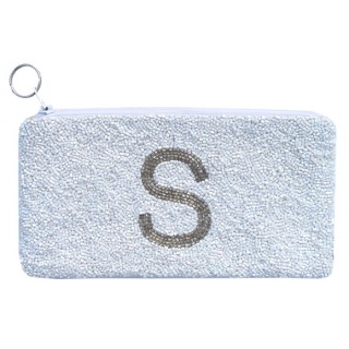 Cosmetic Pouch Single Letter