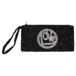 Cosmetic Pouch with Love Motif