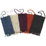 Cross Body Beaded Purse with Fringe