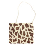 Cross Body Pouch with Giraffe Print