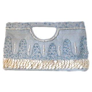 Cut Out Handle with Mother of Pearl Beading Cut Out Handle with Mother of Pearl Beading