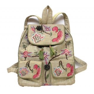 Embroidered Back Pack