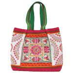 Embroidered Canvas Tote