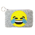 Emoji Beaded Coin Purse