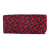 Fold Over Clutch Geometric Pattern