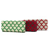 Trellis Print Clutch