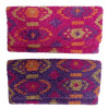 Fold Over Clutch Tribal Pattern
