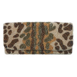 Fold Over Clutch Animal Print