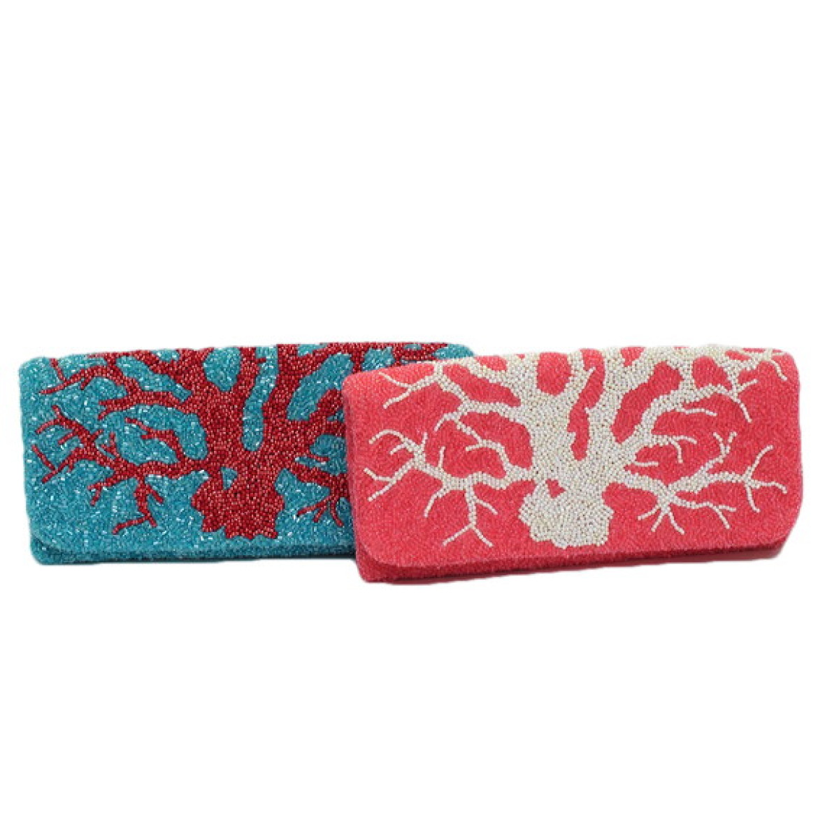 Fold Over Clutch Coral Reef