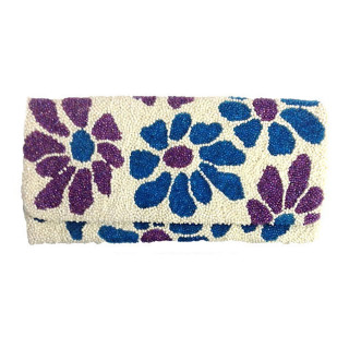 Fold Over Clutch Floral Design