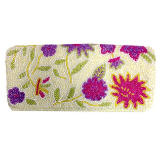 Fold Over Clutch Floral Design