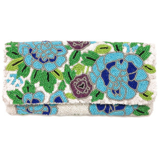 Fold Over Clutch Floral Design