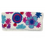 Fold Over Clutch Floral Pattern