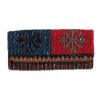 Fold Over Clutch Snowflake Pattern