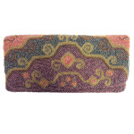 Fold Over Clutch Tribal Pattern