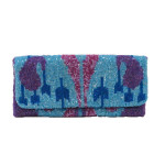 Fold Over Ikat Beaded Pattern