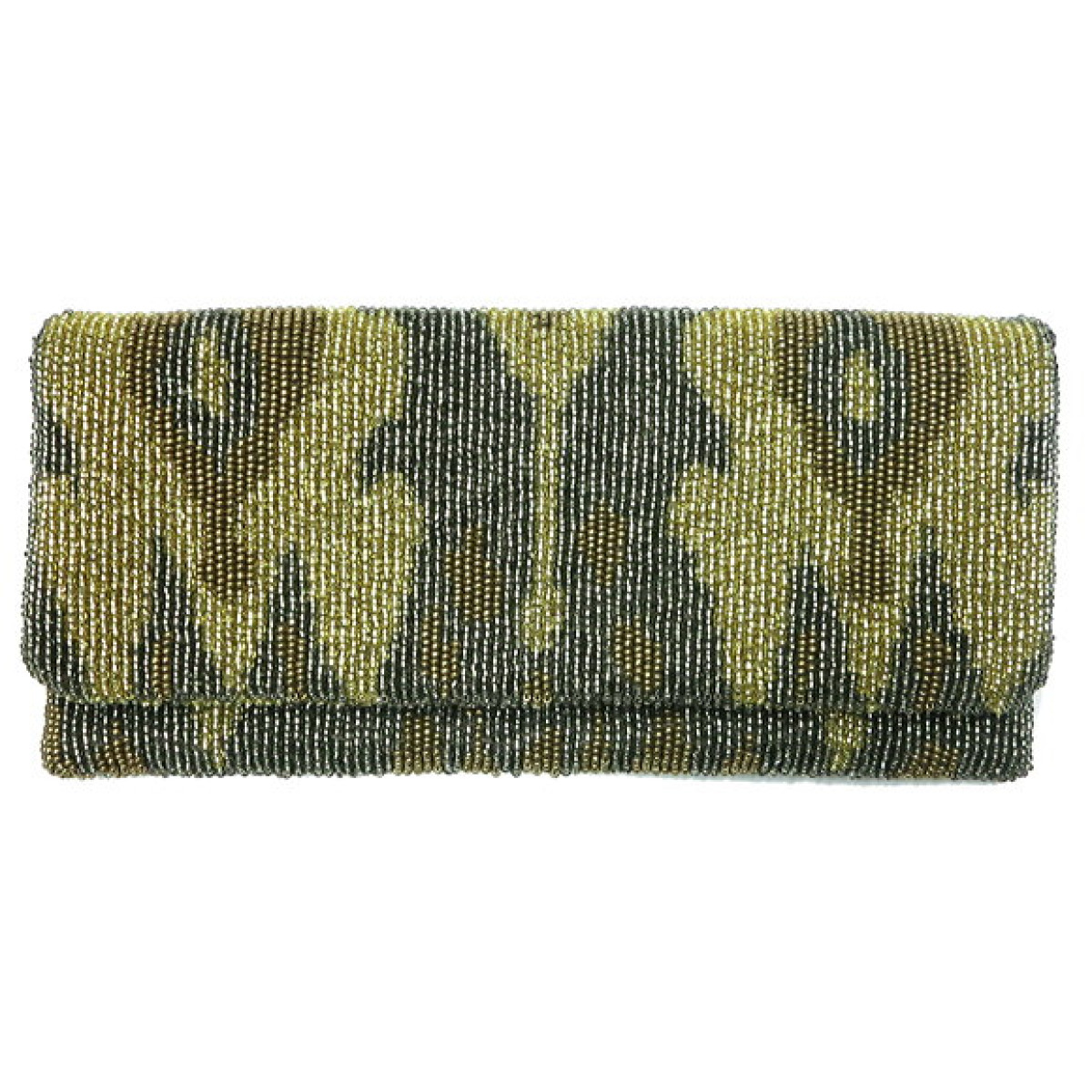 Fold Over Ikat Beaded Pattern