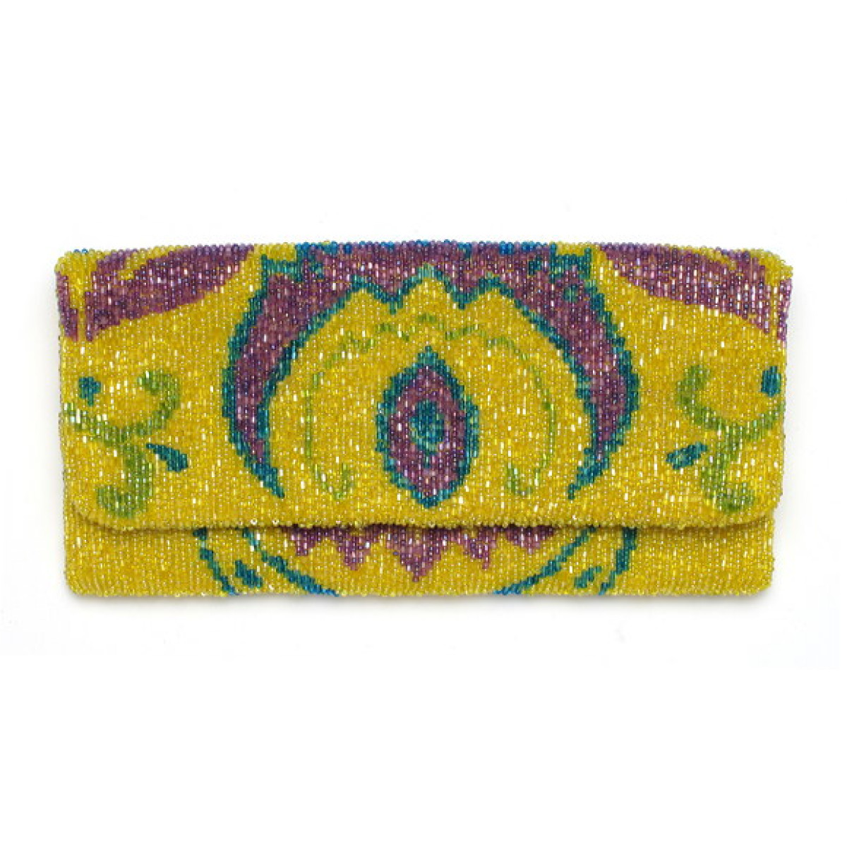 Fold Over Print Clutch