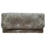 Foldover Swirl Clutch