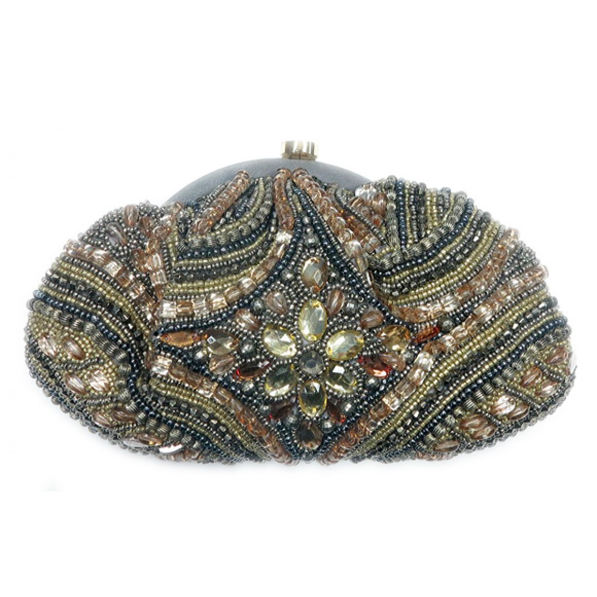 Frame Pouch Crystal and Beaded