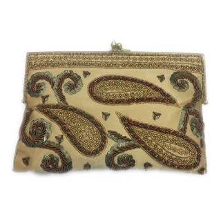Framed Clutch Paisleys