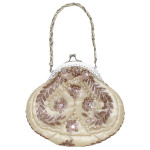 Framed Clutch with Pearls