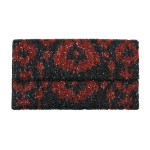 Flap Clutch Ikat Pattern